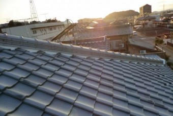 屋根漆喰工事
