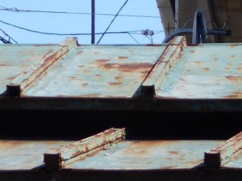 カラートタン瓦棒屋根現場調査