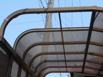 カーポート屋根現場調査