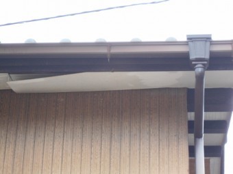 軒天現場調査
