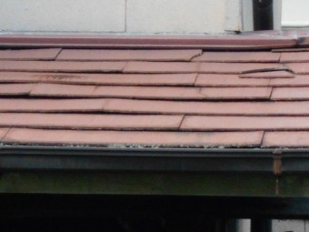 カラーベスト屋根現場調査