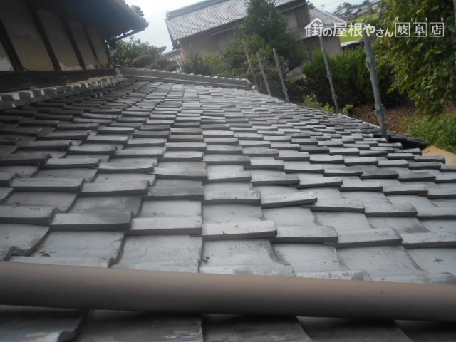 瓦割れ