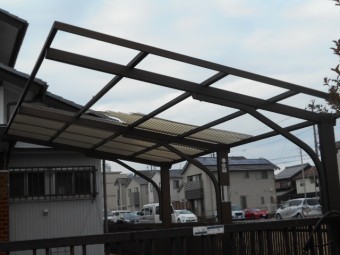 カーポートの屋根無料点検