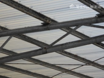 車庫の鉄骨無料調査
