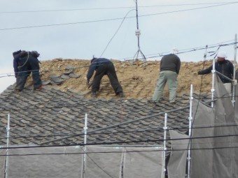 屋根葺き替え工事