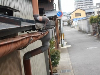 樋劣化調査