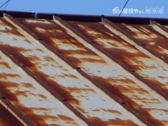 カラートタン瓦棒屋根調査