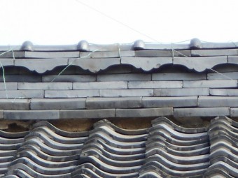 瓦屋根現場調査