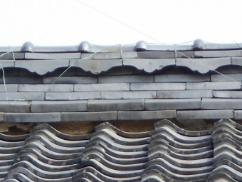 瓦屋根現場調査