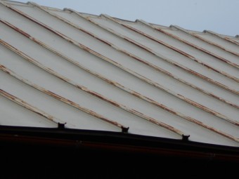 カラートタン瓦棒屋根調査