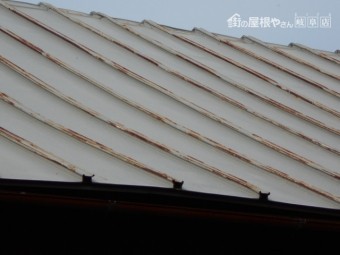 カラートタン瓦棒屋根調査