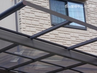 カーポートの屋根調査