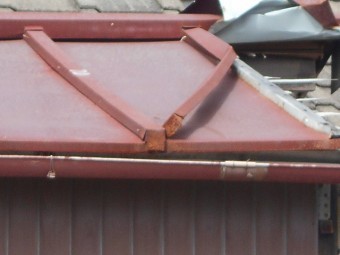 カラートタン瓦棒屋根調査