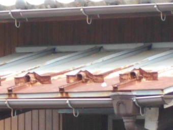 カラートタン瓦棒屋根調査