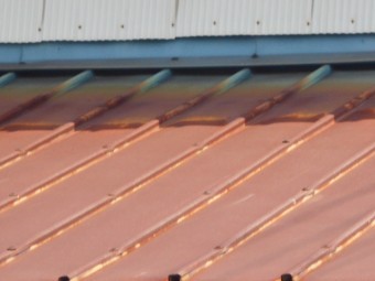カラー鋼板瓦棒屋根調査
