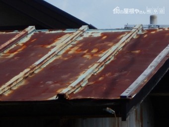 カラートタン瓦棒屋根調査