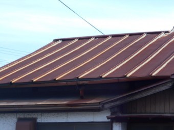トタン屋根現場調査