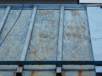 カラートタン瓦棒屋根調査
