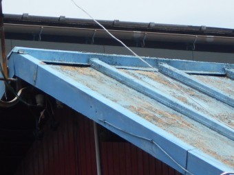 カラートタン瓦棒屋根調査