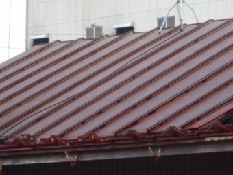 カラートタン瓦棒屋根調査