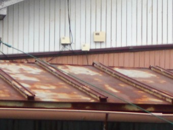 カラートタン瓦棒屋根調査