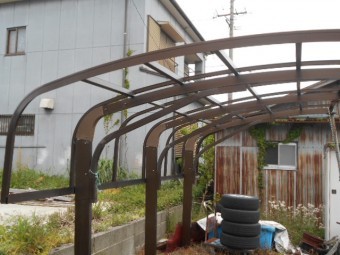 カーポート屋根調査