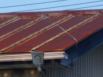 カラートタン瓦棒屋根調査