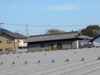折半屋根調査