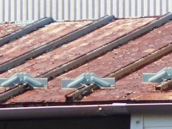 カラートタン瓦棒屋根調査