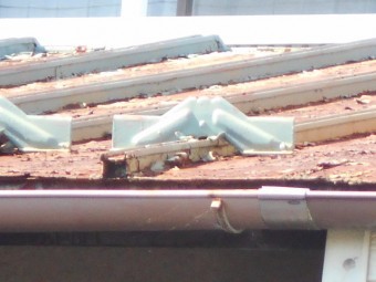 カラートタン瓦棒屋根調査