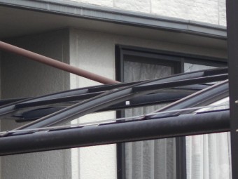カーポートの屋根調査