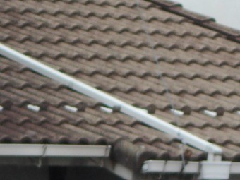 モニエル瓦屋根現場調査