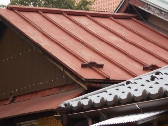 カラートタン瓦棒屋根調査