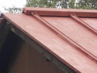 カラートタン瓦棒屋根調査