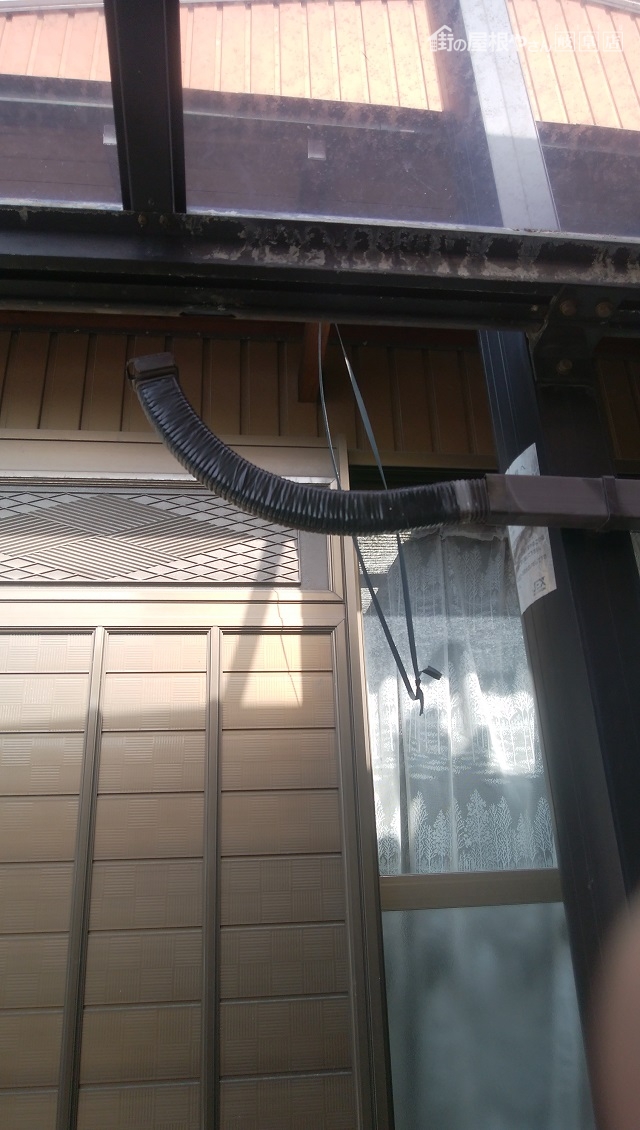 カーポート雨どい