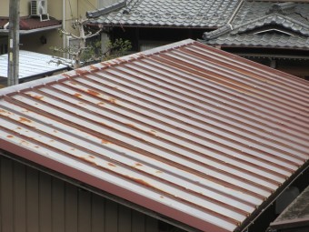 カラートタン瓦棒屋根調査