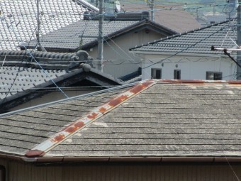 カラーベスト屋根現場調査