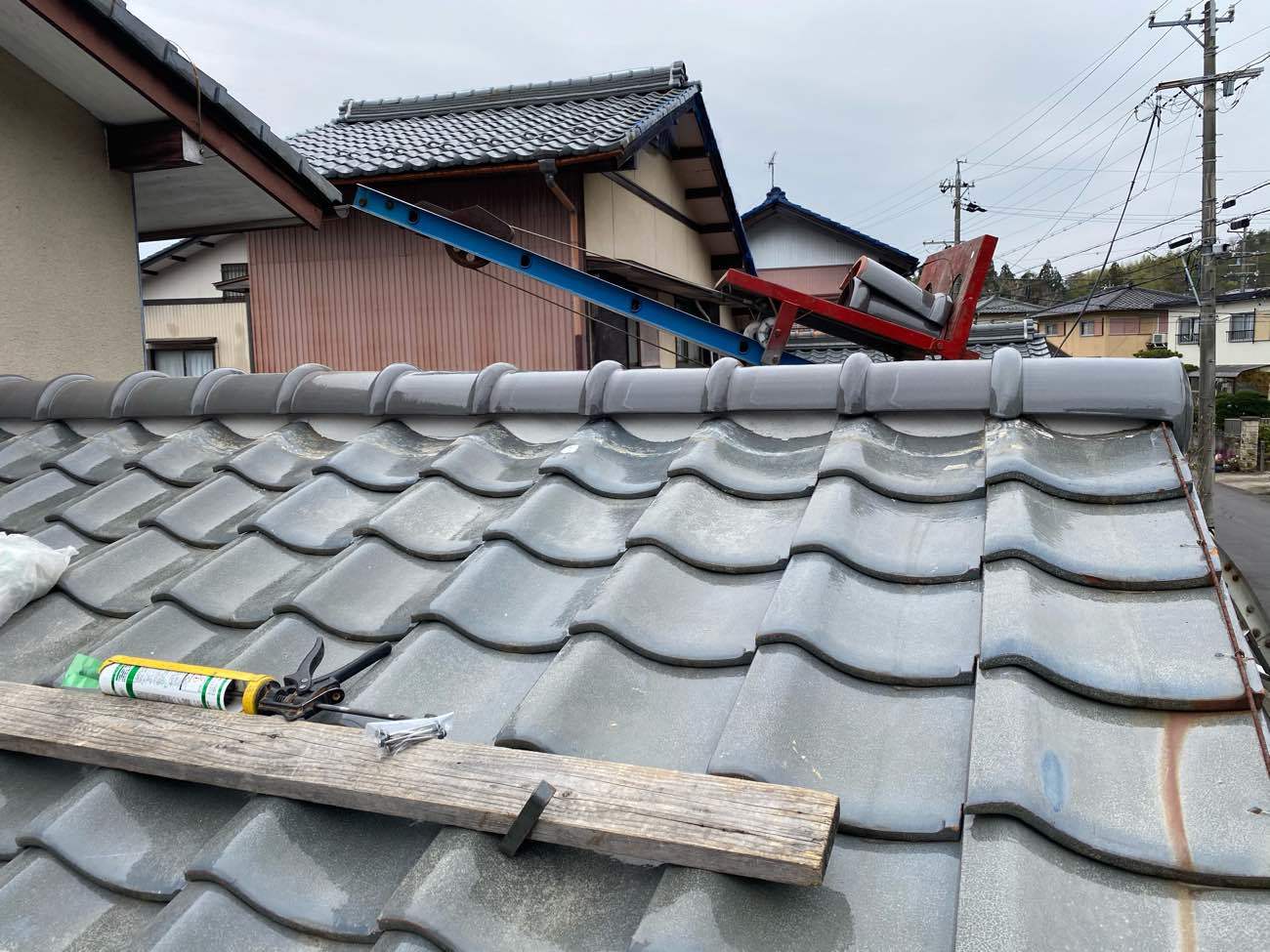 棟取り直し工事　施工後の様子