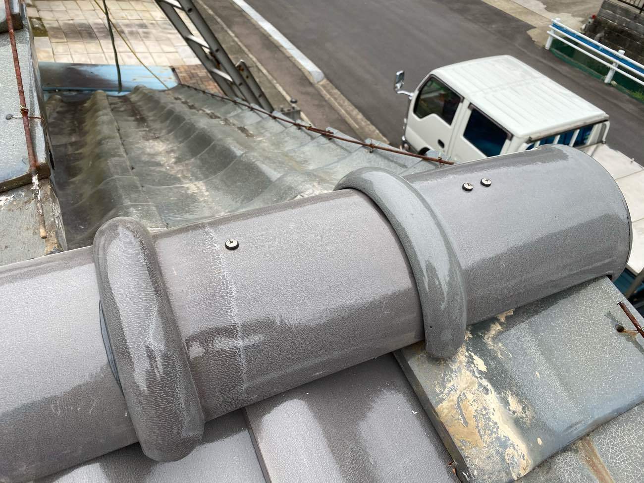 棟取り直し工事　施工後の様子