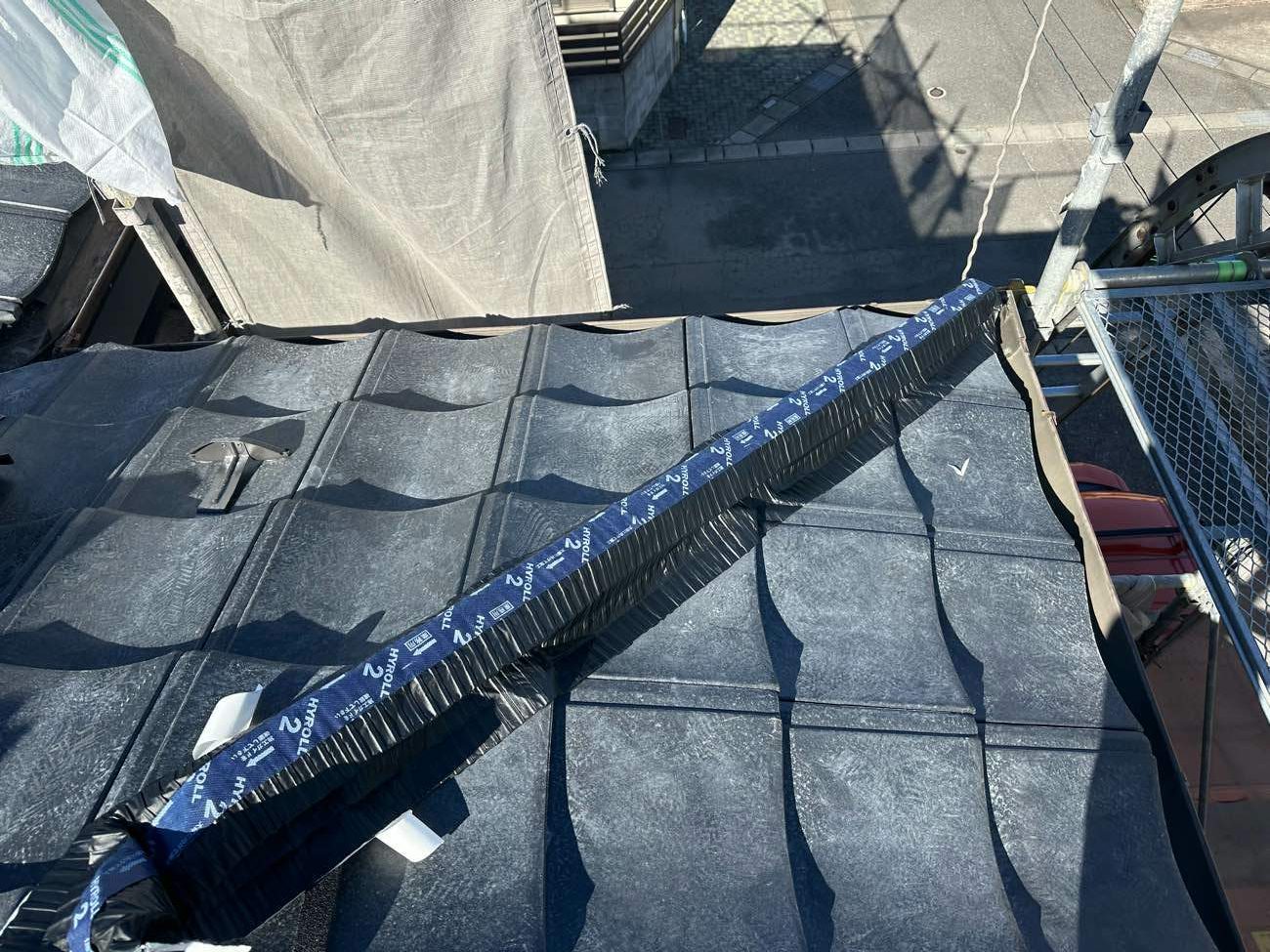 棟部納め乾式工法