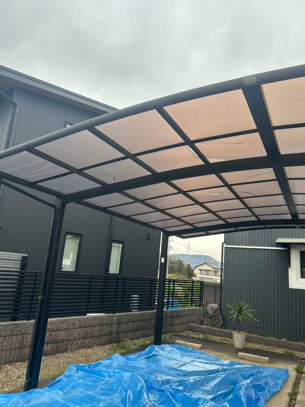 カーポート　張替工事