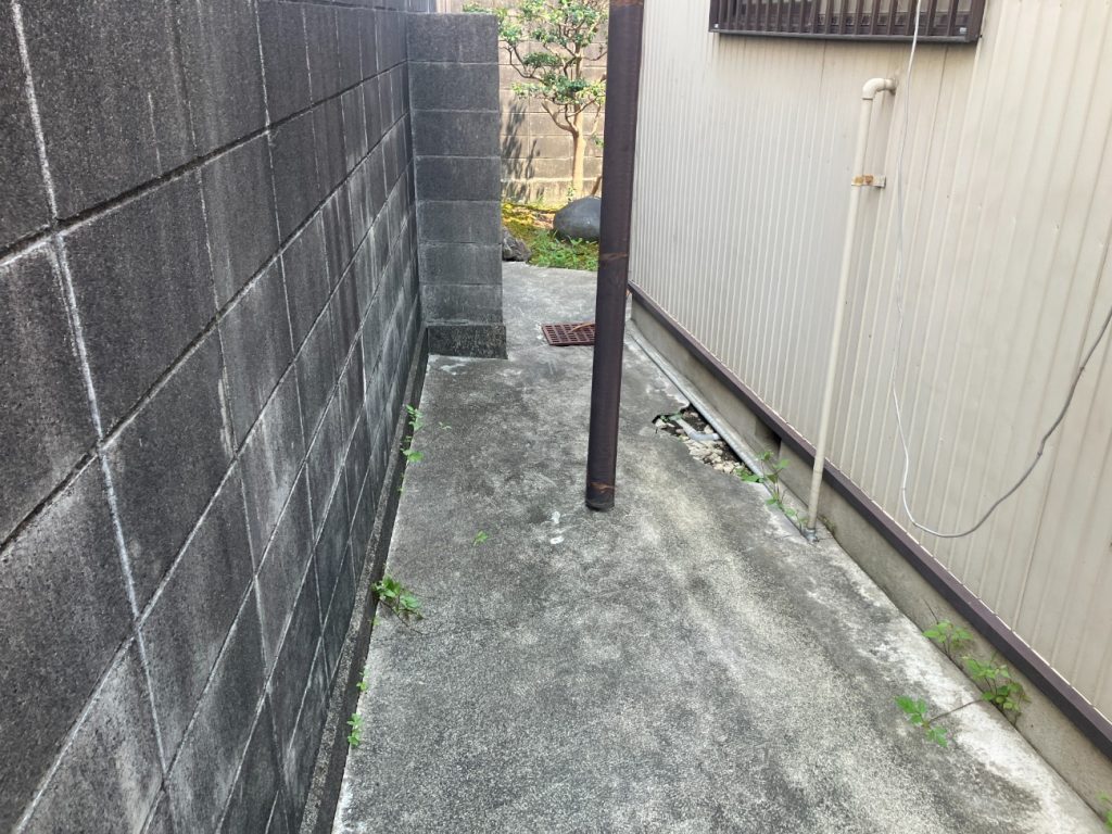 既存の縦樋全体