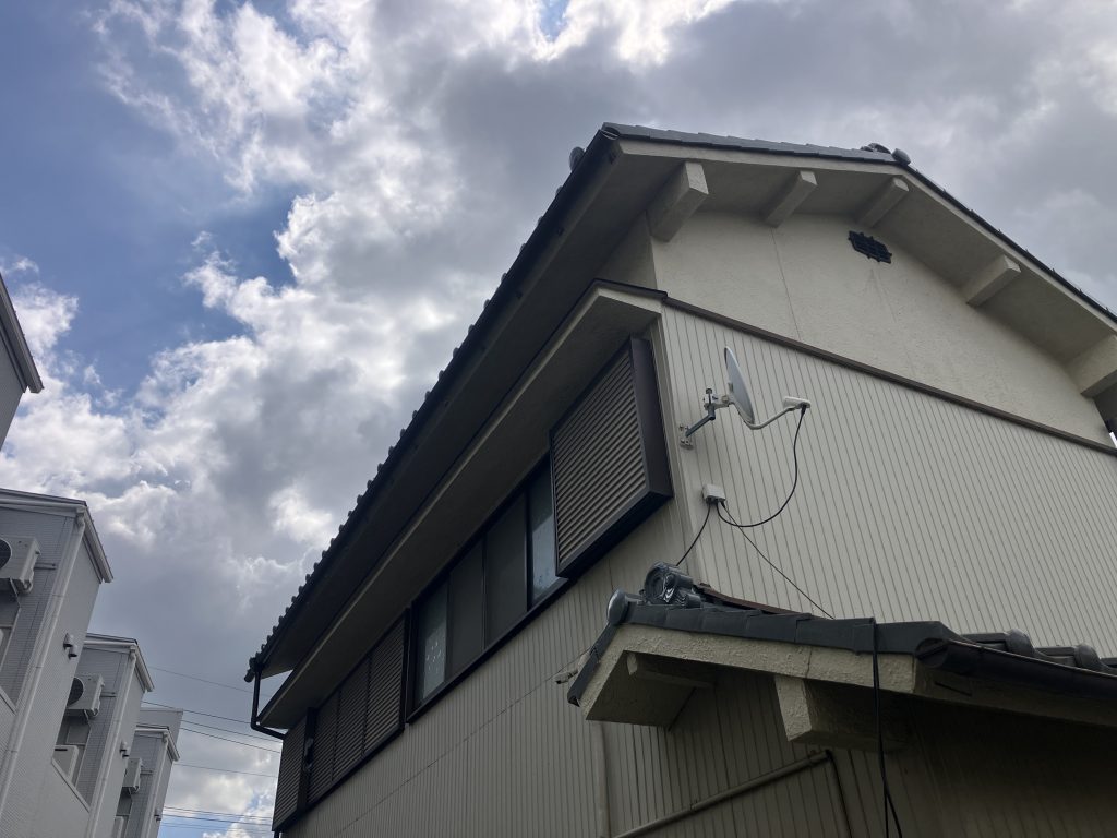 交換後の建物全景