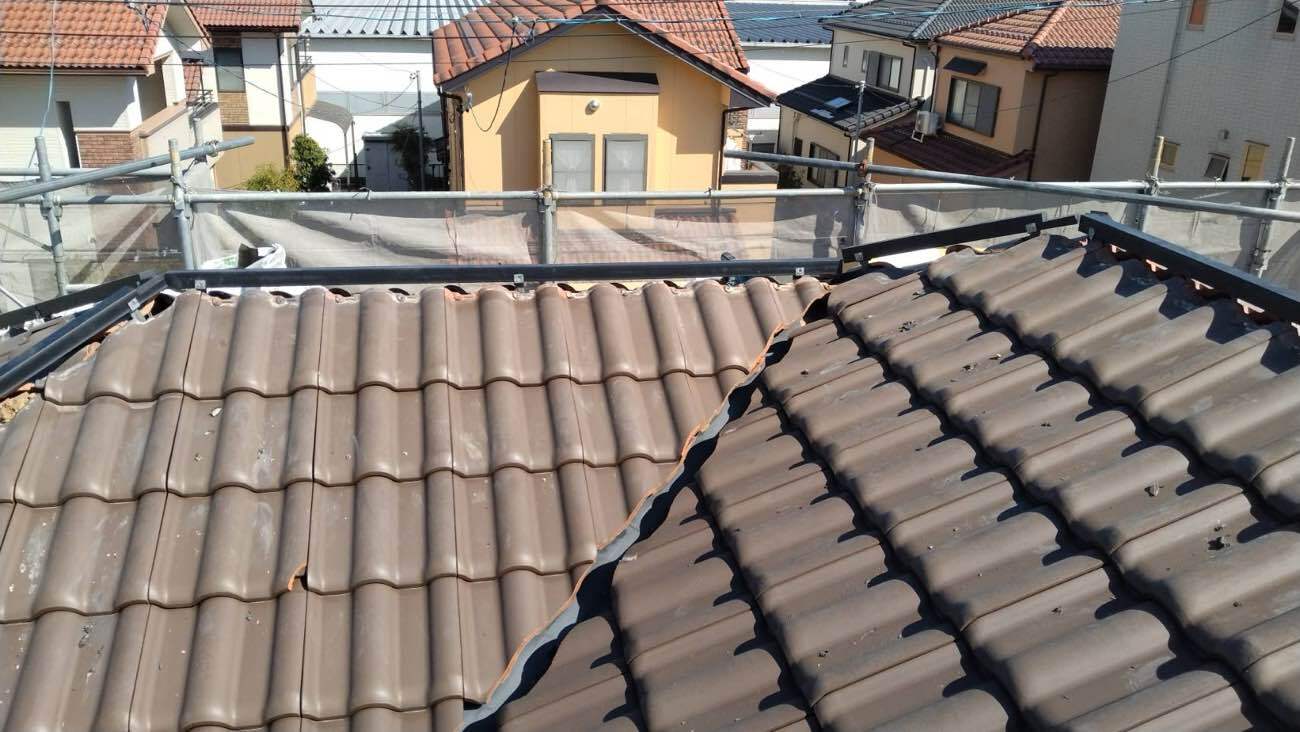 棟ラインの整えと見た目のバランス調整