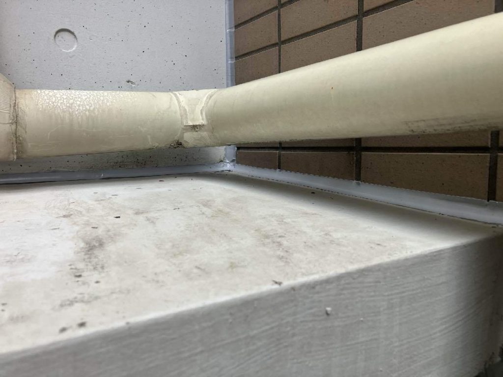 配管まわりの補修後