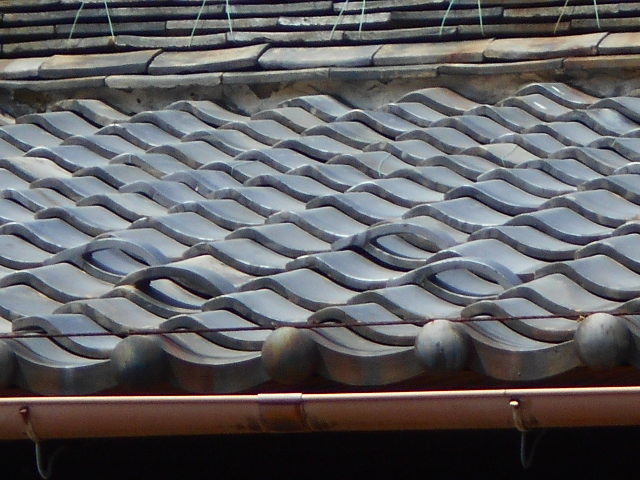 屋根漆喰調査
