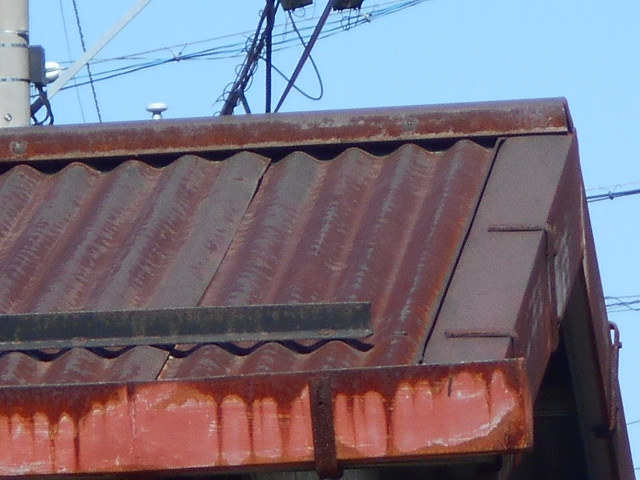 トタン外壁屋根調査