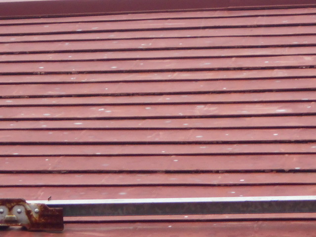 カラートタン横葺き屋根調査