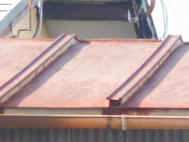 カラートタン瓦棒屋根調査
