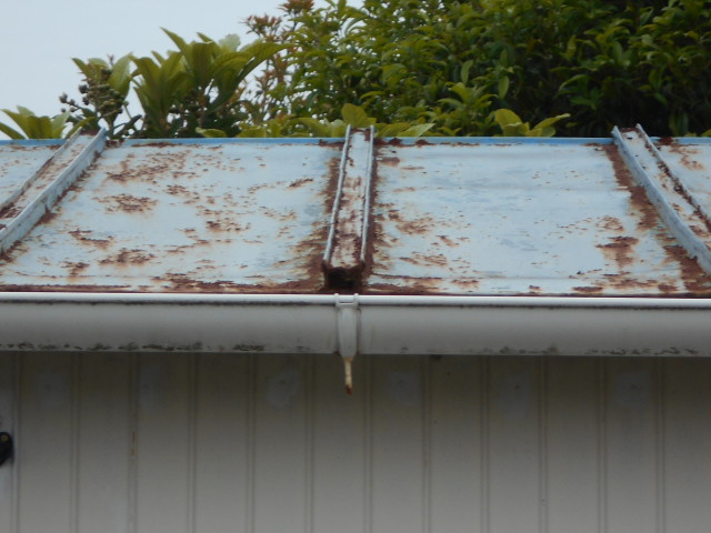 カラートタン屋根調査